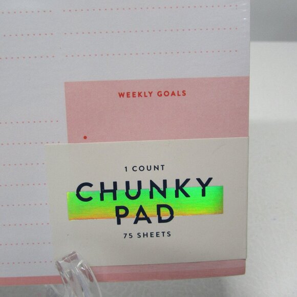NWT! Undated Desktop Weekly Calendar Chunky Pad - 75 Sheets - Picture 6 of 6